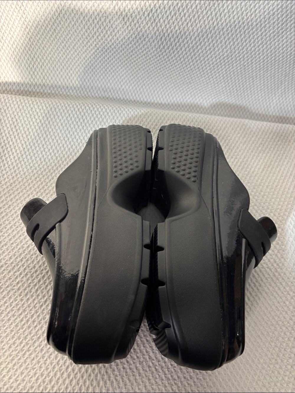CROCS Sz 8 Stomp High Shine Platform Slip-On Loafers Unisex NEW WITHOUT TAG - Picture 4 of 10